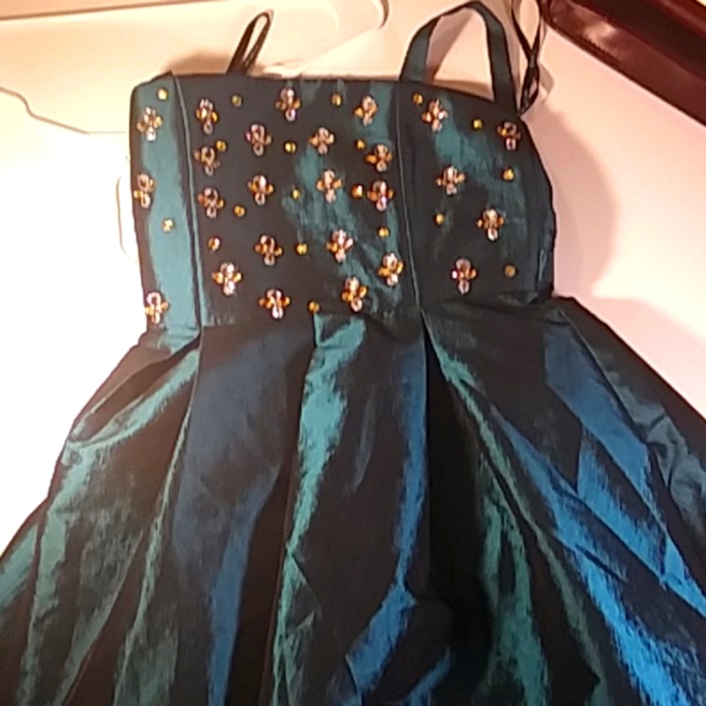Green Formal Girls Dress By My Michelle size.12